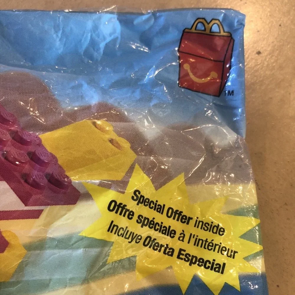Vintage 1999 Mcdonalds Lego Classic Happy Meal Toy Birdie Eary Bird 14 Piece New